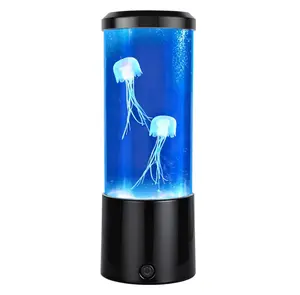 7-Color Setting Jellyfish Tank Lamp Quiet Design Ideal for Home/Office,Perfect Gift for Children/Adults Customizable Ambiance Versatile Functional Decor,Easter/Birthday Gift
