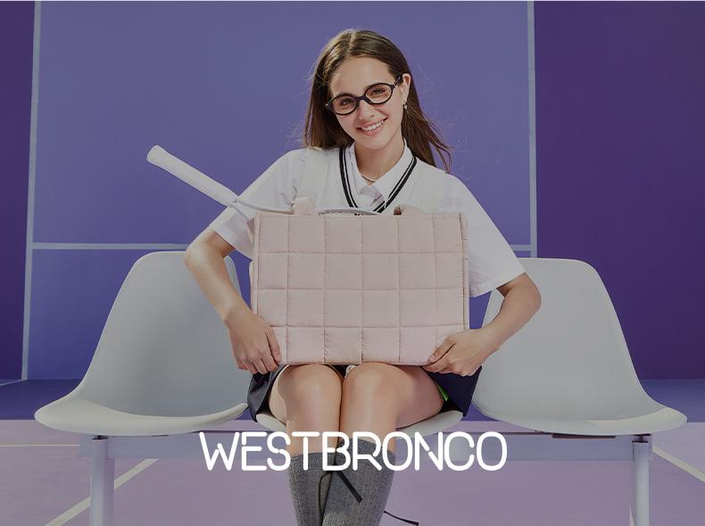 [Valentine's Day Gift]WESTBRONCO Large Puffer tote bag 11"Laptop Bags Shoulder Women Crossbody Storage Fashion Bag winter trendy Waterproof Work Travel Trendy Commuter Purse gift for Her TikTokShopJumpstartSale