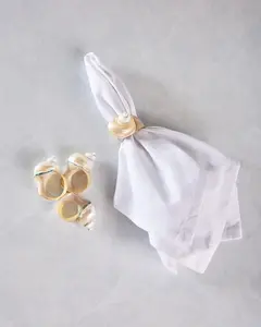 Shell - Seashell Napkin Rings Set of 4 - Inner Child