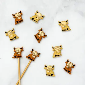 Highland Cow Needle Stopper Set