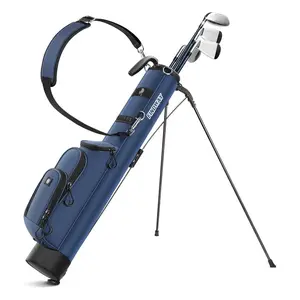 Findway Golf Stand Bag, [Upgraded Generous Space] Small Golf Bag for Driving Range, Par 3 & Executive Courses, Lightweight Sunday Golf Club Carry Bag with 3 Pockets Visit the findway Store