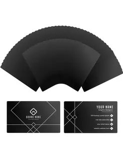 Custom Engraved Metal Business Cards 100pc