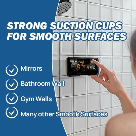 Joytutus 2026 Upgrade Multifunctional Vacuum Suction Phone Holder Portable Lazy Nano Magnetic Car Mount with Double-Row N52 Magnets for Smooth Surfaces Compact Lightweight Design