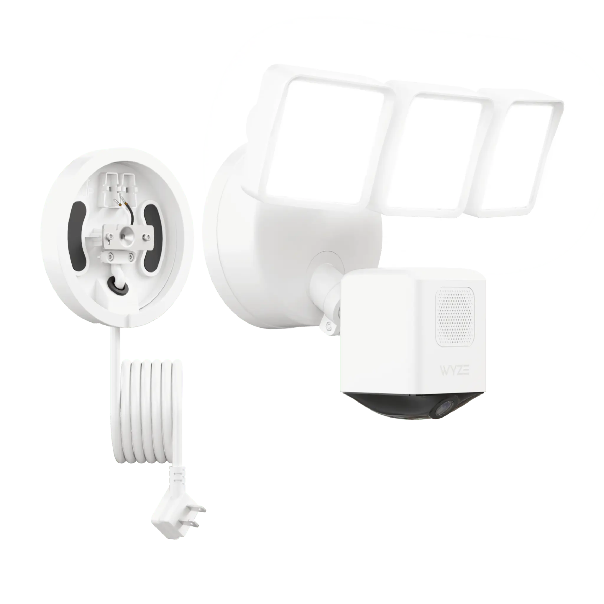 Floodlight Pro + Plug-In Mount - White