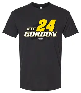 Jeff Gordon #24 Nascar Offic. LIC. Unisex T-Shirt – Large Front Paint Design