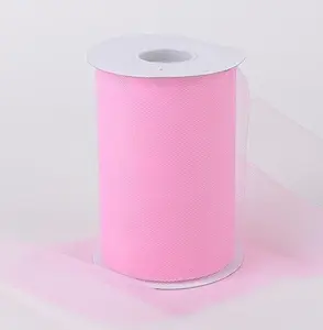 6" x 100 yard Tulle - Pink