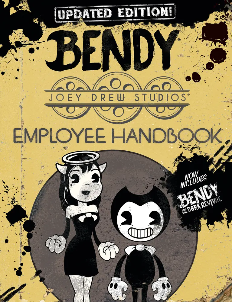 Used Joey Drew Studios Updated Employee Handbook - An AFK Book (Bendy and the Ink Machine Horror Video Game Guidebook) by Scholastic, English Paperback