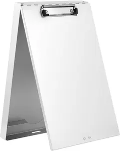 Metal Clipboard with Storage,Form Holder Portfolio  Metal Binder with High Capacity Clip Posse Box Self Locking Latch -14 x 9.25 inch Size Clipboard for Office Business Professionals Stationer