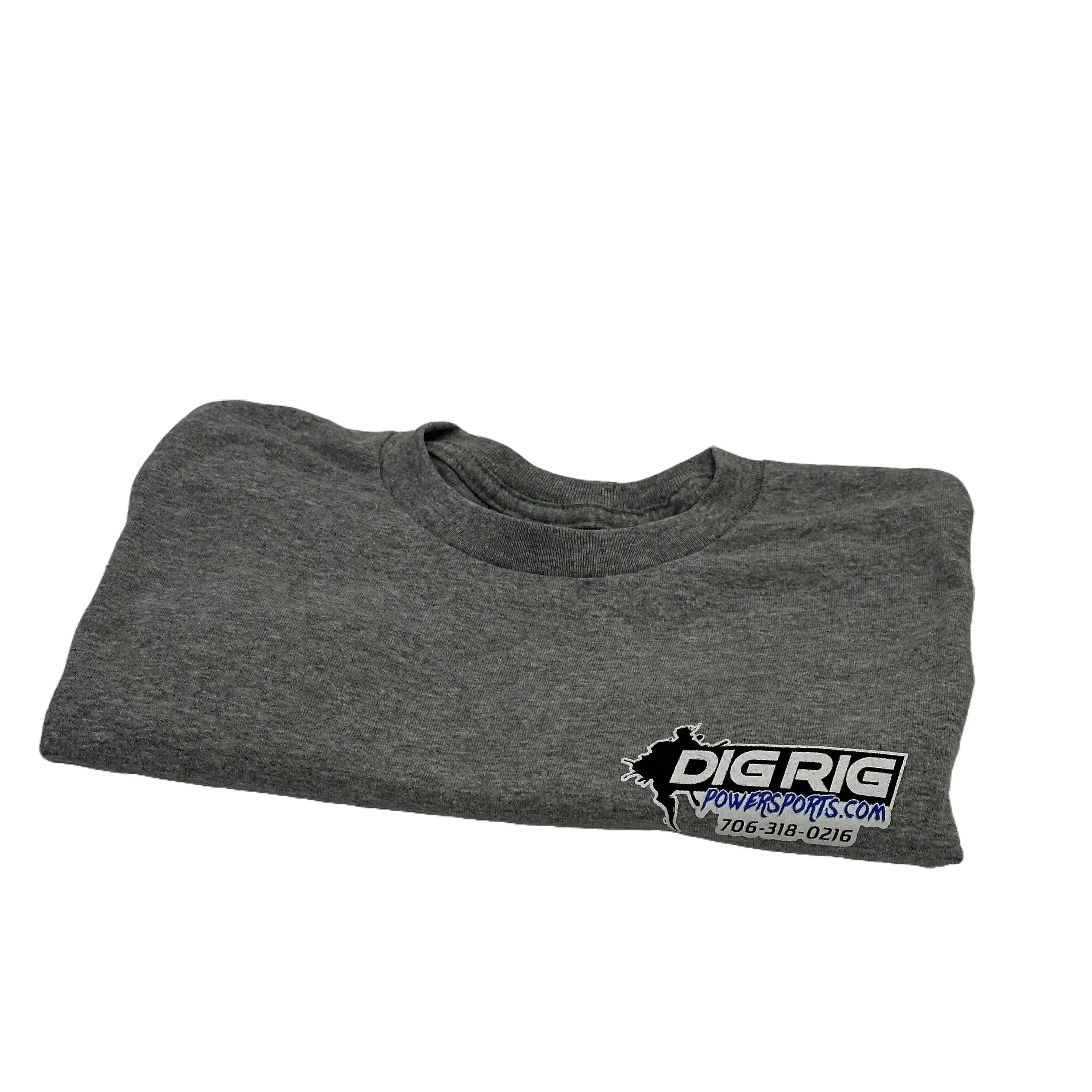 Dig Rig Grey & Blue T-Shirt Casual Fit