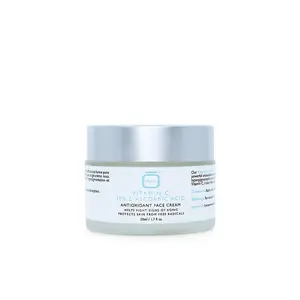 Vitamin C 20% L - Ascorbic Acid Antioxidant Face Cream For Even-Toning (Dry Skin) 50ml