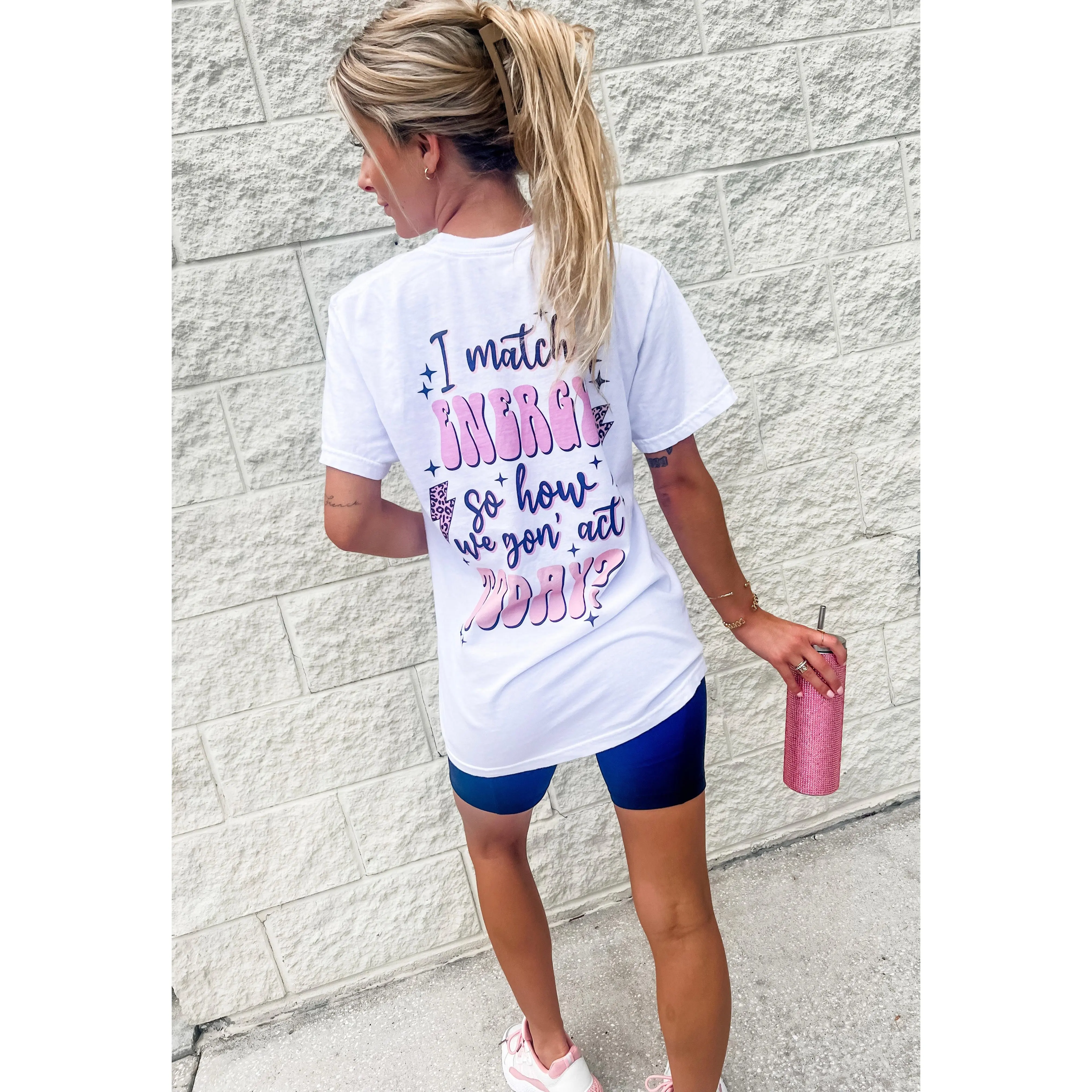 Match Energy T Shirt Graphic Tee