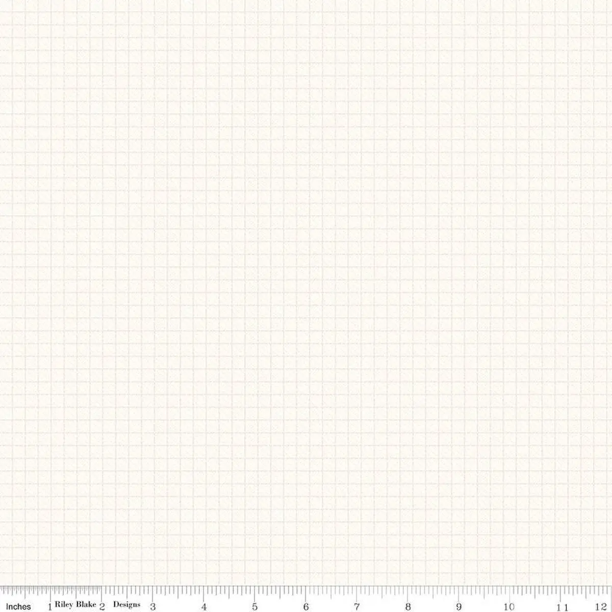 Fabric Riley Blake Cream Gridlock Stitcher's Flannel by the Quarter Yard F15556-CREAM