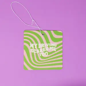 Air Freshener - My driving scares me too