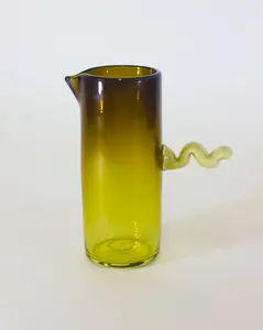 Sticky Glass Wiggle Carafe