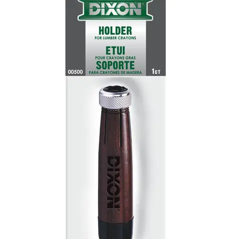 Dixon 00500 Holder for Lumber Crayons - Durable and Versatile Holder for Crayons