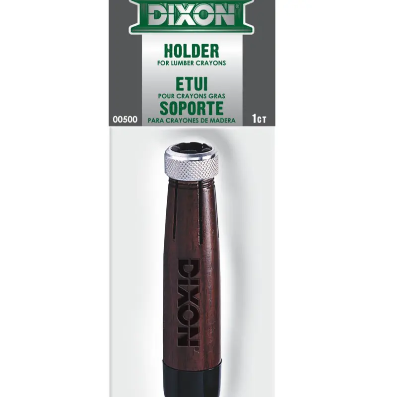 Dixon 00500 Holder for Lumber Crayons - Durable and Versatile Holder for Crayons
