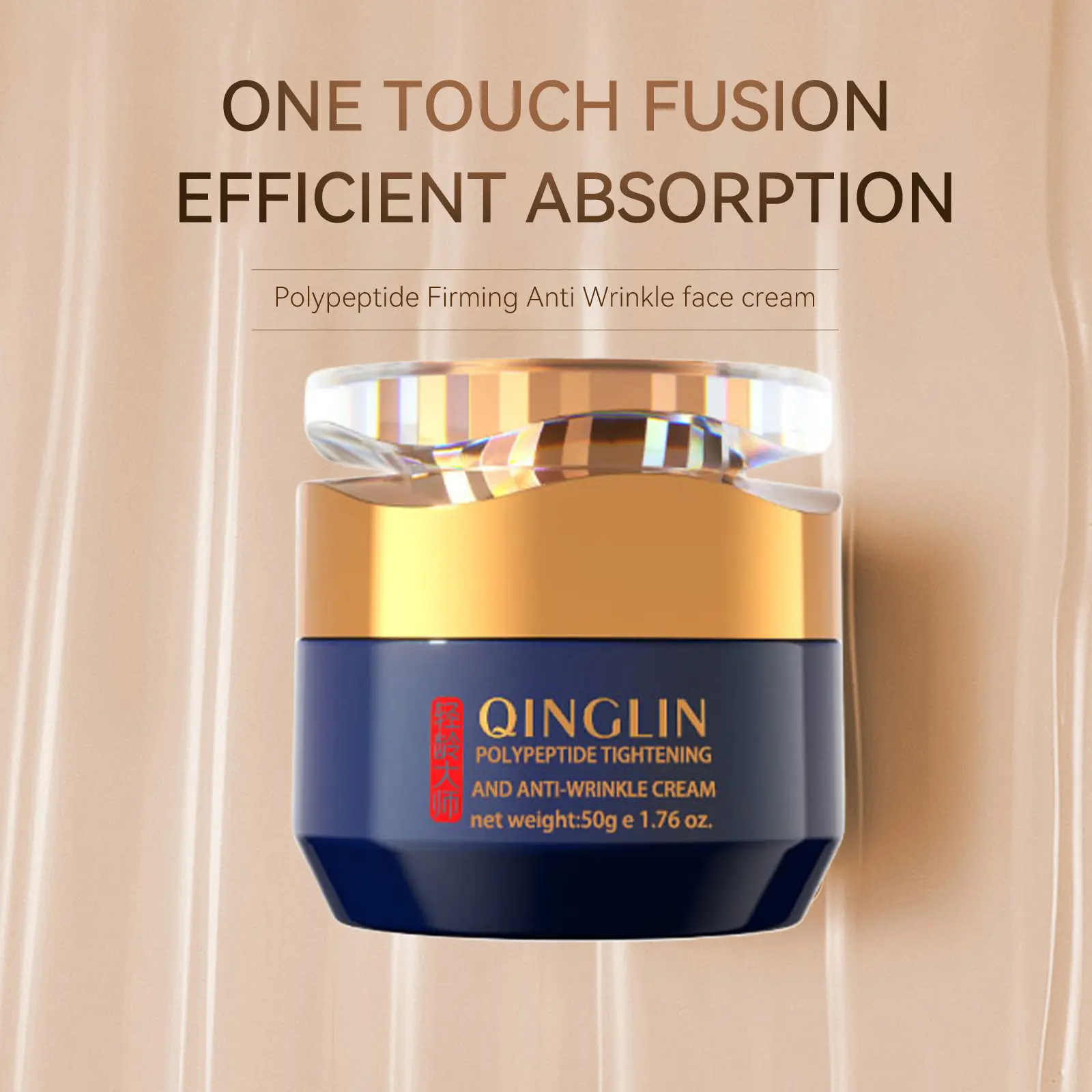 【QINGLIN】Peptide Firming Retinol Face Cream - Lightweight All Skin Types Moisturizer for Hydrating, Restoring, Boosting Firmness, Skin Repair, Locking Moisture - Multi-Pack Set, Ideal Gift for Women for Radiance, Restore