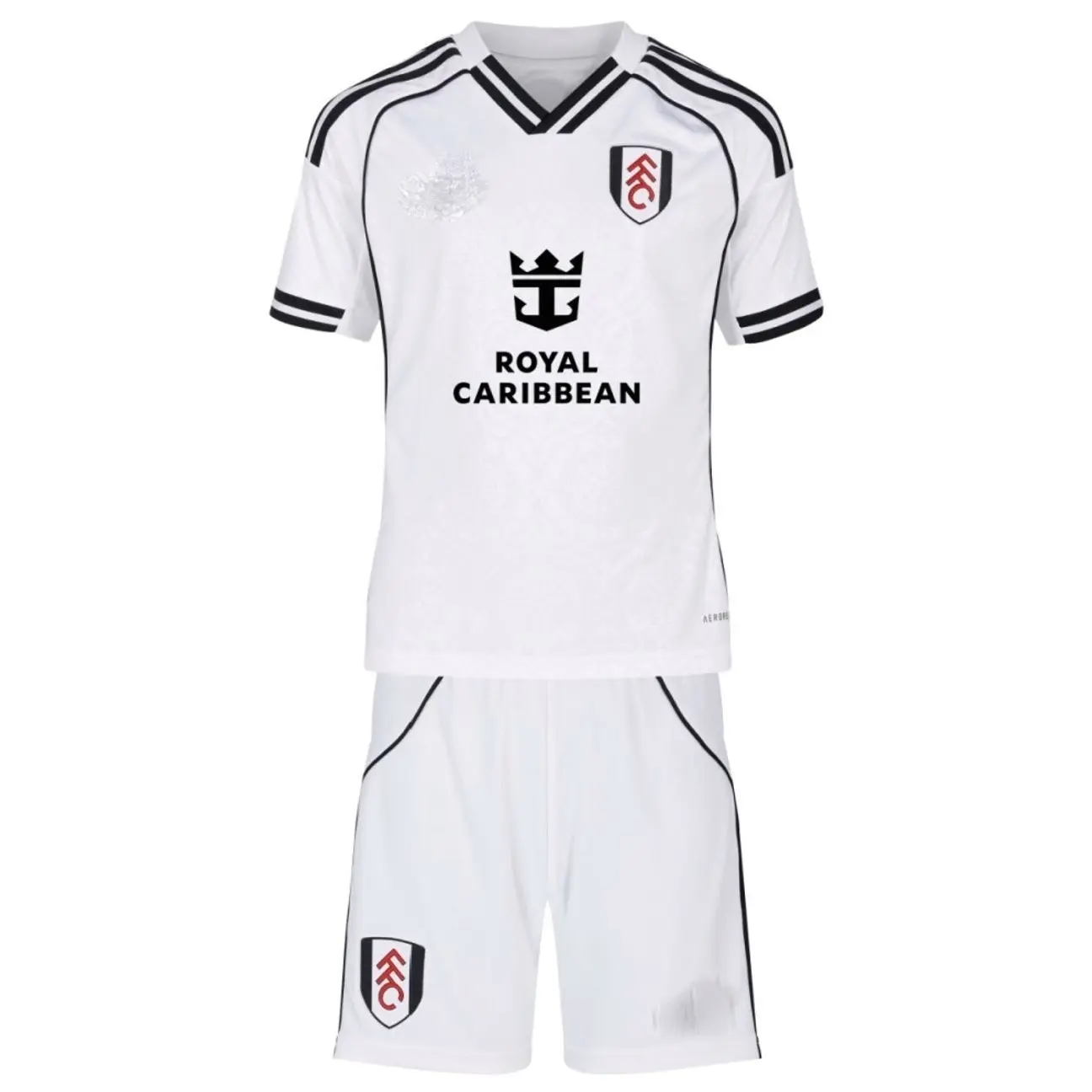 Fulham 2025/26 Home and Away Full Set Soccer Kit, Premium Fabric Match Style Set S
