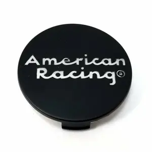 American Racing - AR CAP STYLE C S-BLACK SNAP-IN AR LOGO