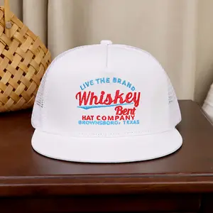 Whiskey Bent Cali Western Trucker Hat – High Profile Snapback, Adjustable Lifestyle Cap