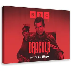 Dracula Tv Series Poster 2 Canvas Poster Wall Art Decor Print Picture Paintings for Living Room Bedroom Decoration Frame