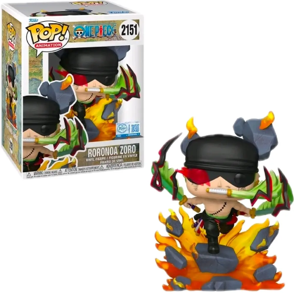 Fuko 1 Piece Roronoa Zoro #2151 Exclusive