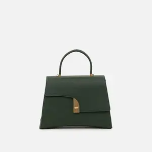 Arcadia Arco Large Leather Satchel - Premium Structured Bag