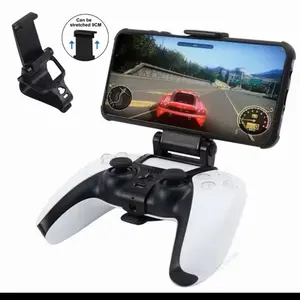 Mobile CellPhone Stand For PS5 Controller Bracket Mount Hand Grip For PlayStation 5 Gamepad For Samsung S9 S8 Clip Holder