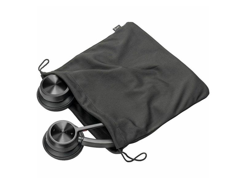 Poly Voyager 4300 UC 4320-M Headset - Google Assistant, Siri - Stereo - Wired/Wireless - Bluetooth - 164 ft - 20 Hz - 20 kHz - On-ear, Over-the-head - Binaural - Ear-cup - 4.92 ft Cable - MEMS Technol