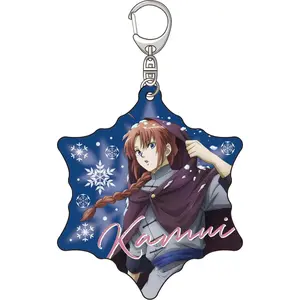 Guo Xiao Luo Anime Peripheral Store GINTAMA Kawaii Sakata Gintoki Okita HD Figure Acrylic Keychains  Pendant Decor Gifts