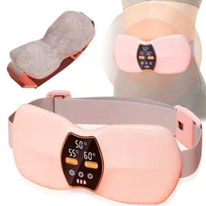 Menstrual Heating Pad, 1 Box Intelligent Warming Belt, Relieve Lumbar Cramps Vibrating Abdominal Massager, Gift for Women