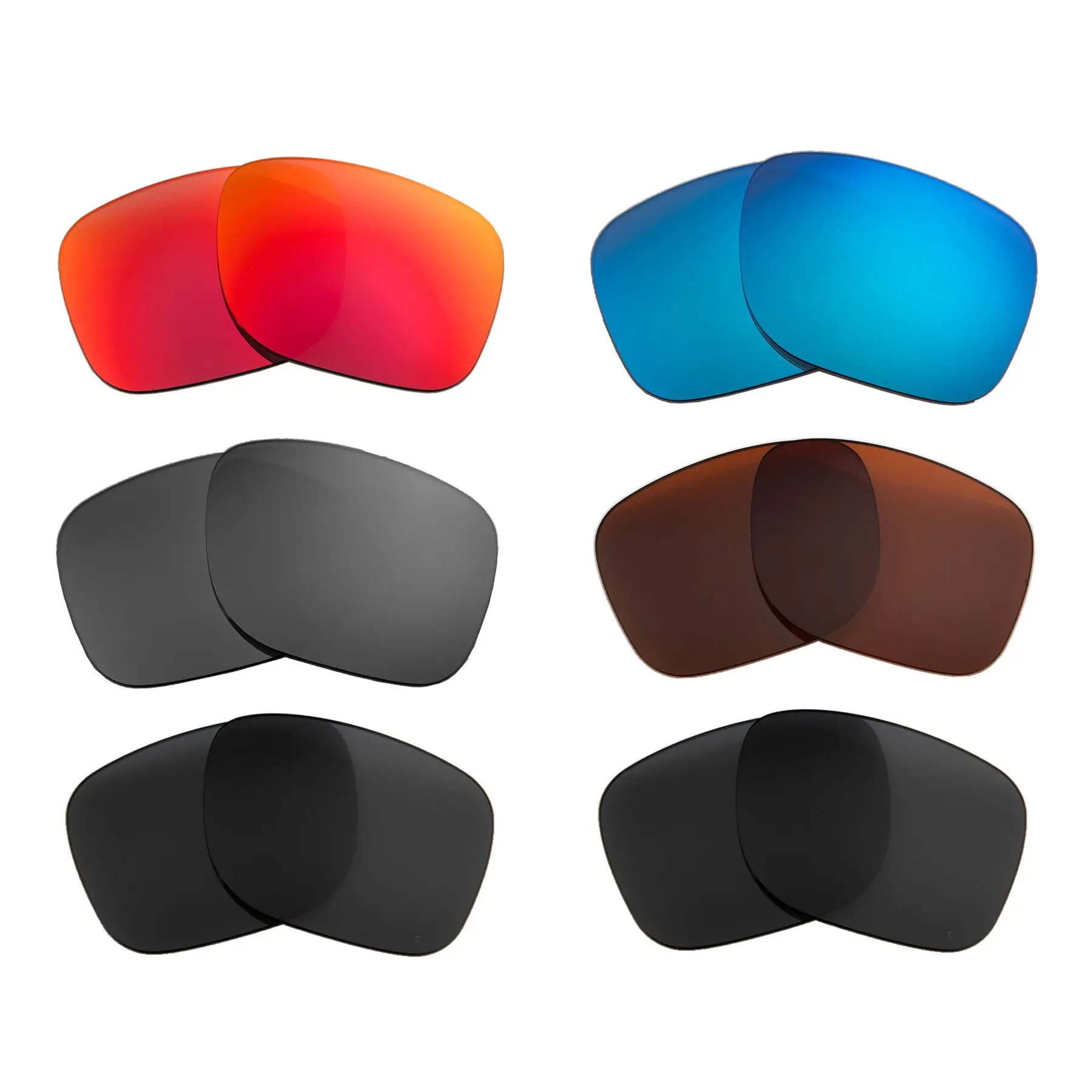 Walleva Replacement Lenses for Oakley Holbrook Mix (OO9384 Series)