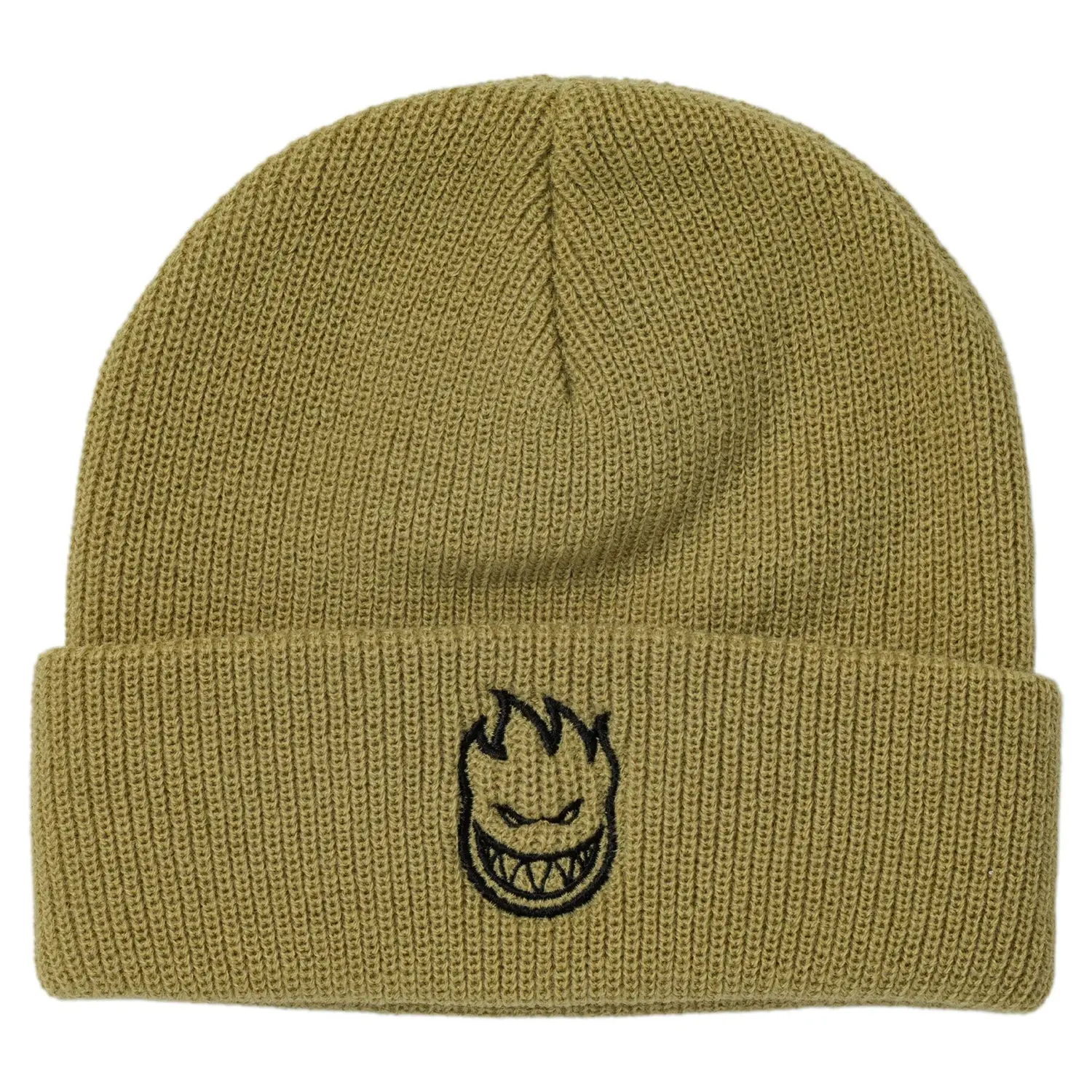 Spitfire Wheels Beanie Bighead Cuff Khaki/Black