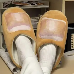 Funny Big Toe Plush Slippers, Youthful and Creative Big Toe Slippers, Toe-Squeezing Slippers, Unisex Home Slippers, Soft and Comfortable, Essential for Home Use