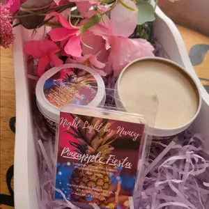 Large Candle Tin- Pineapple Fiesta