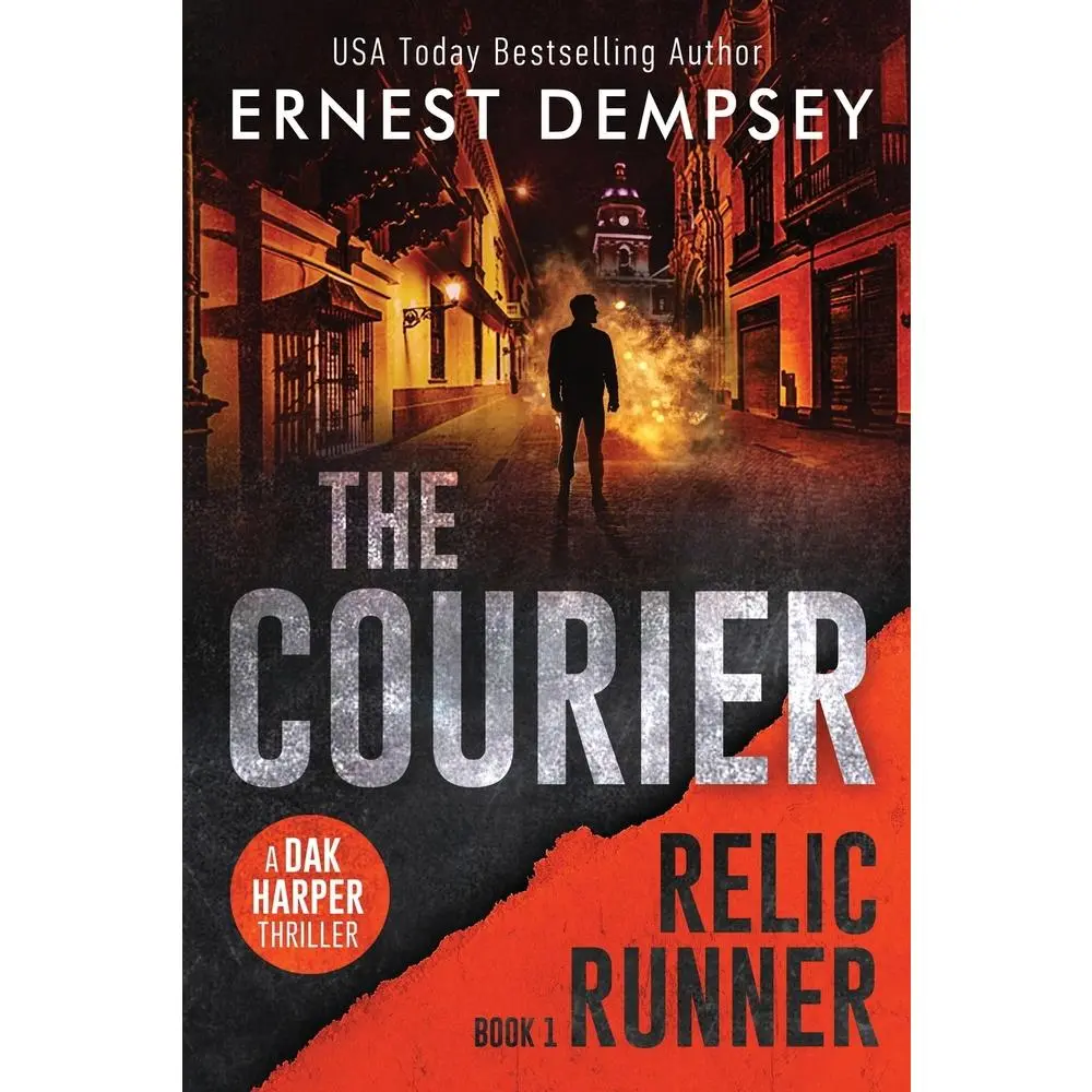 USED Book - The Courier: A Dak Harper Thriller by Dempsey, Ernest (Paperback) - english