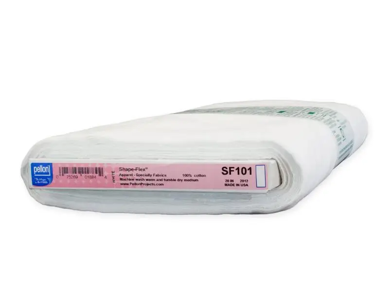 Pellon SF101 Fabric Interfacing, White 20" x 10 Yards by the Bolt