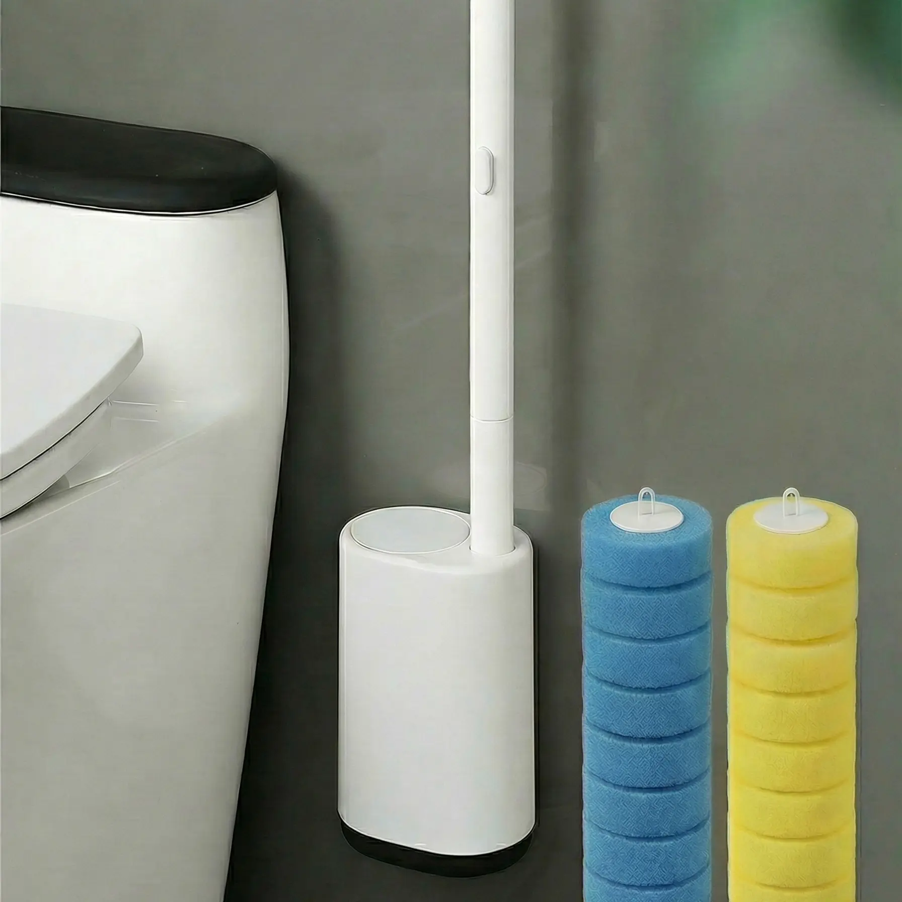 Toilet Brush+16Refills