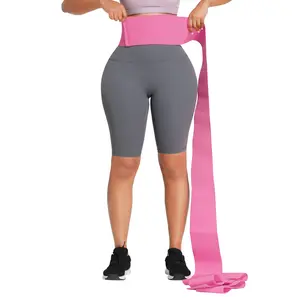 FeelinGirl Snatch Me Up Bandage One Size Fits Up to 5XL for Women Invisible Wrap Tummy Control Wrap Belt Gym  Comfortable  Fabric Waist Trainer