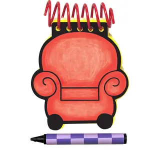 JOE Handy Dandy REBOOT with purple checkered crayon JOE Handy Dandy REBOOT with purple checkered crayon