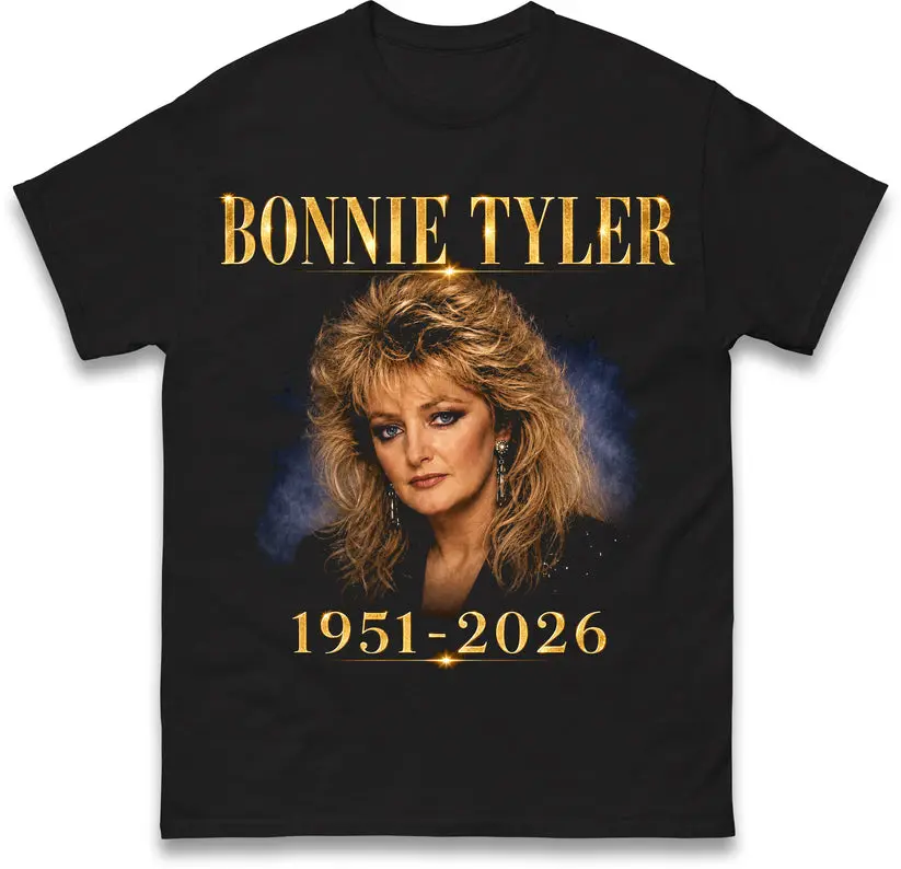 [SALE OFF 50%] Bonnie Tyler 1951-2026 Tribute T Shirt