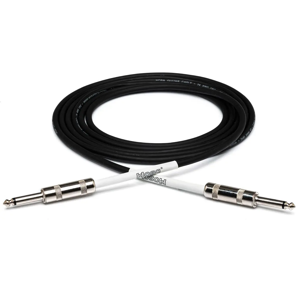 Hosa Technology Hosa GTR-205 Straight to Straight Guitar Cable, 5 Feet , Black