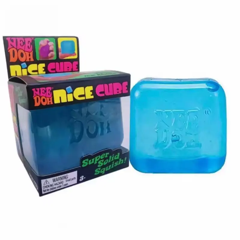 Brand New Nice Cube Squishy Stress Soft Stretchy Sensory Fidget Toy for Anxiety Relief ADHD Focus Stress Relief for Adults