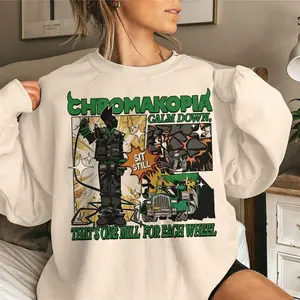 Nene Miles Chromakopia Shirt, Calm Down Sit Still, Retro Comic Rap Hiphop, Music Song Lyrics Fan Gift Unisex Shirt, Hoodie, Sweatshirt For Man, Woman, Teenager, Unisex For Man, Woman, Teenager, Unisex Casual Womenswear Menswear