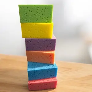 Bundle 6 sponges for crafts large size dimensions 7 length  5 width 3 inches thickness