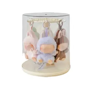 360°Rotating Acrylic Clear UV-Resistant Display Case Compatible with Sliding rack Dust Cover,Lidded Doll Storage Box,Hanging Rack,for Plush Toys And Action Figure Collections,Dustproof and Waterproof Organiser summerwins,Collection Organizers  bedroom