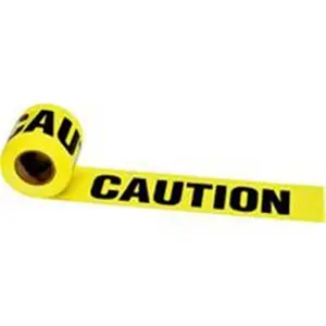 Irwin Industrial Tape Caution 300Ftx3In Vinyl 66200