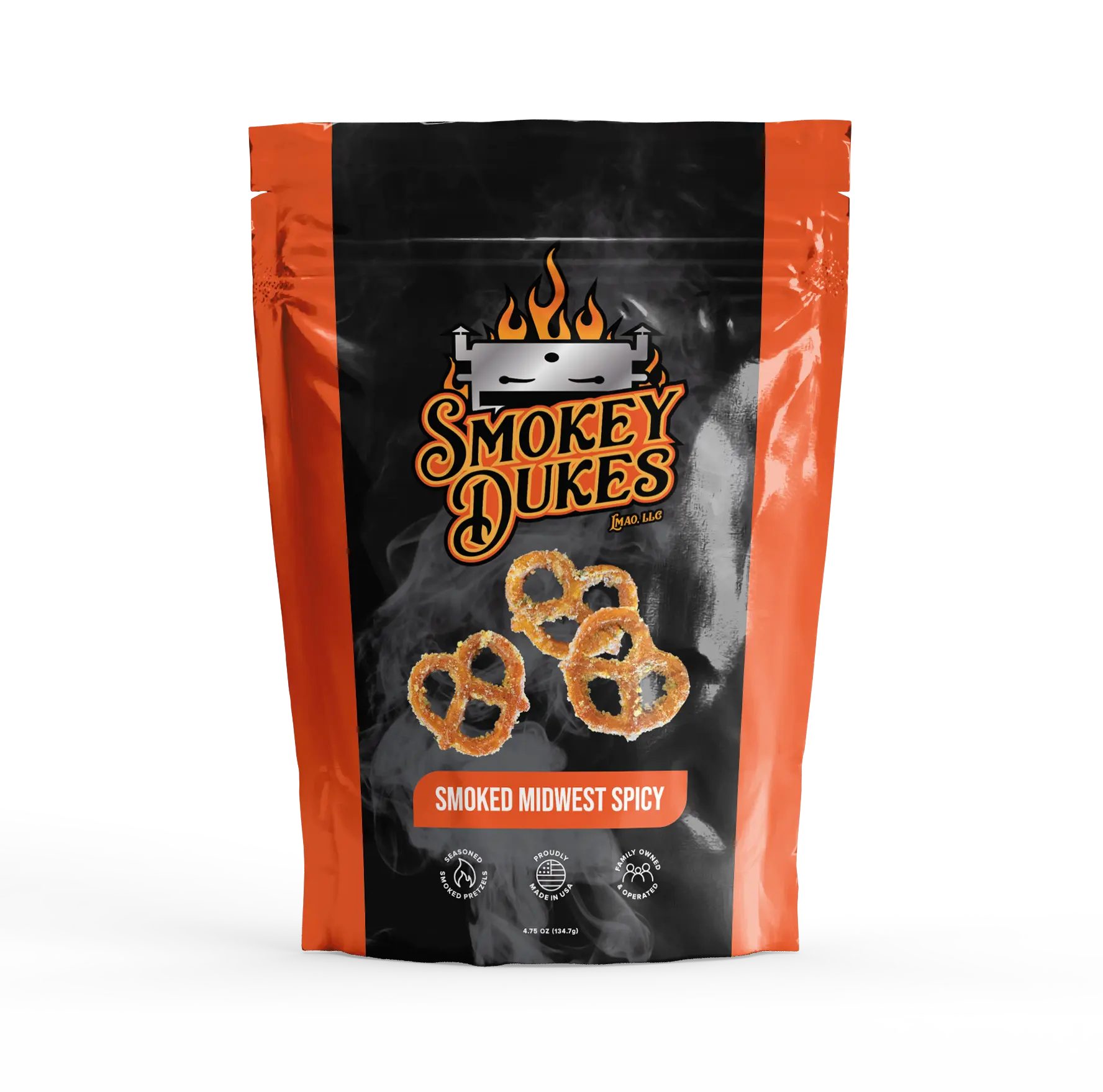 Smoked Midwest Spicy Pretzels Smoked Midwest Spicy Pretzels