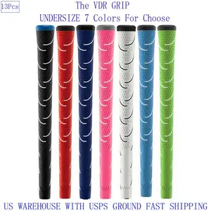 VDR Rubber Anti-Slip Golf Grip - 13PCs Golf Club Grip Undersize 60R