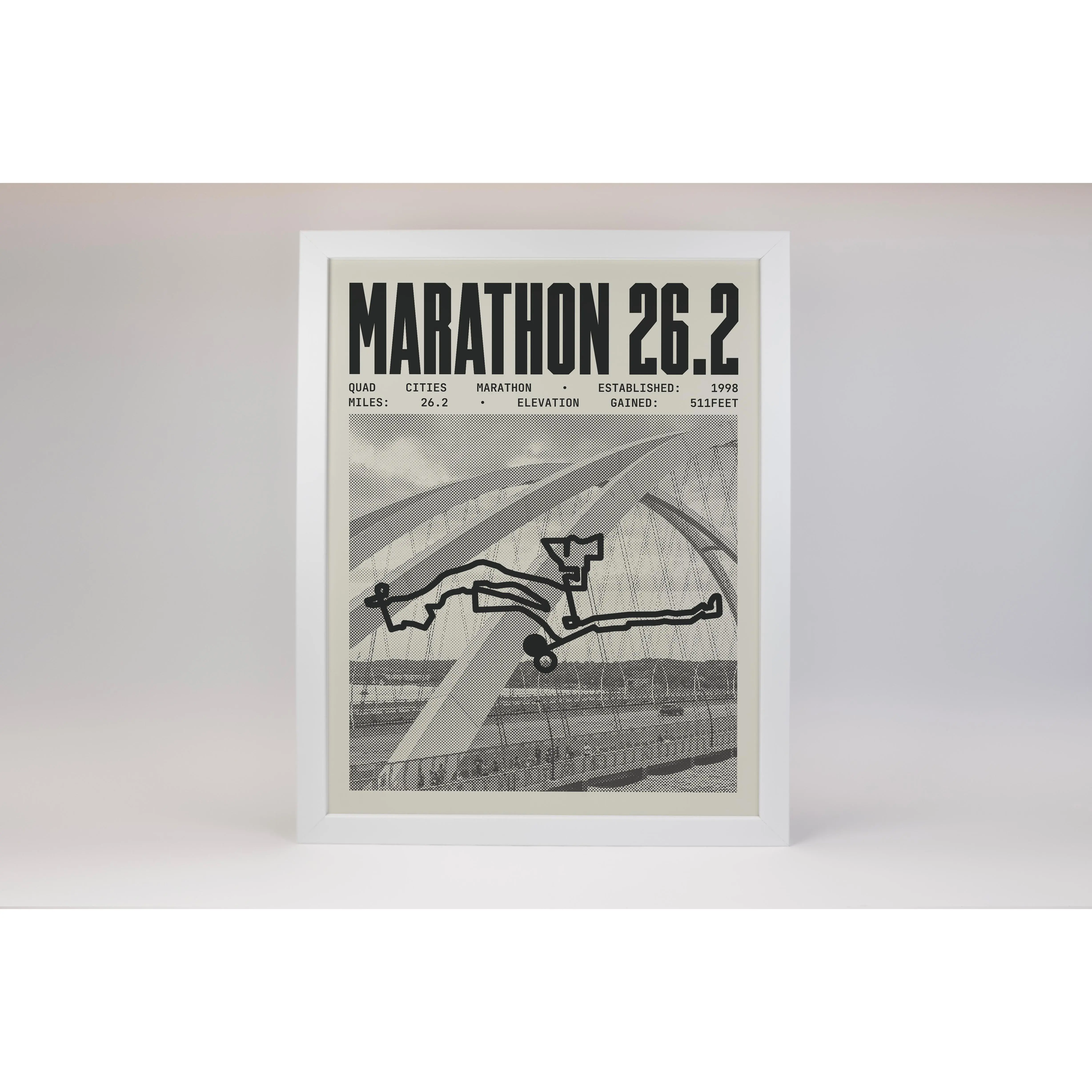 Quad Cities Marathon Poster